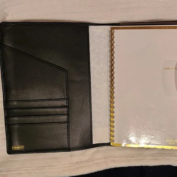 Coach 2009 Planner/Address Portfolio